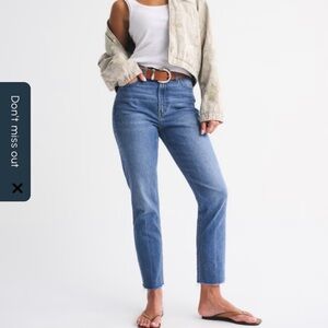 Curve Love Ultra High Rise Ankle Straight Jean